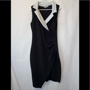 Almost Famous black and white elegant dress